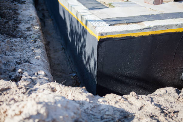SJ Waterproofing Pros completing home waterproofing near Markleville, IN