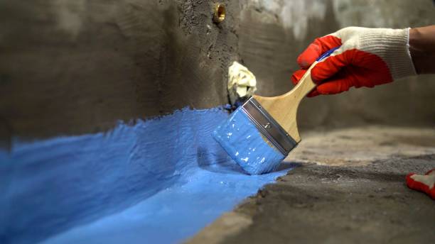 SJ Waterproofing Pros commercial waterproofing team near Markleville, IN